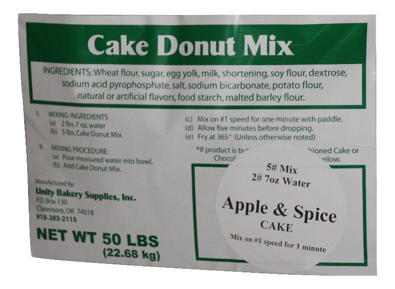 Apple and Spice Cake Donut Mix Free Sample- 5 pounds free you just pay shipping & handling