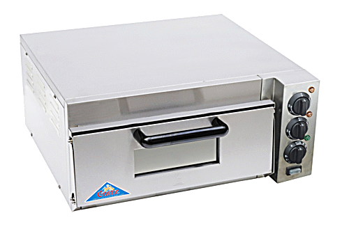 Comstock-Castle CCEPO16 23" Countertop Electric Deck/Pizza Oven, Single Deck, Stainless Steel, 120v - Bakery Wholesalers