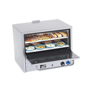 Comstock-Castle PO31 36" Countertop Gas Deck/Pizza Oven, Double Deck, Stainless Steel - Bakery Wholesalers