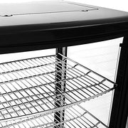 Turbo Air CRT-77-2R-N 17" Diamond Series Countertop Display Refrigerator – Pass-Thru Access, Swing Doors, Stainless Steel Finish, 115v - Donut-Equipment.com
