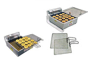 616B Cut-N-Fry for Donuts - Includes Depositor, Plunger, Cylinder, Mount, and Fryer Bakery Wholesalers