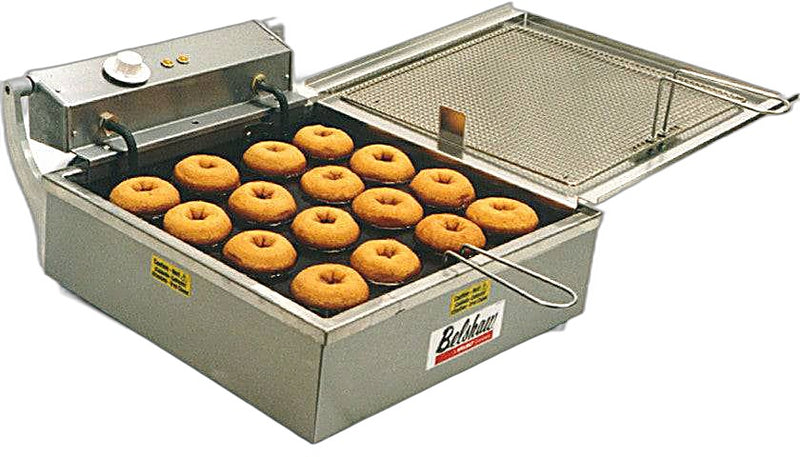 616B Cut-N-Fry for Hushpuppies - Includes Depositor, Plunger, Cylinder, Mount, Submerger, and Fryer Bakery Wholesalers