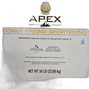 APEX NON HYDROGENATED PREMIUM DONUT FRY OIL/ SHORTENING 5% off-Wholesale Price-36 Cubes of shortening per pallet Bakery Wholesalers