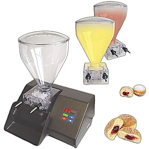 Belshaw Jelly Filler - AutoFiller Donut Injector with one 6 quart hopper and nozzles Bakery Wholesalers