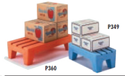 Faribo P350 24" x 36" Dunnage Rack, 36"L x 24"W x 12"H, 2,000 LBS Capacity - Bakery Wholesalers