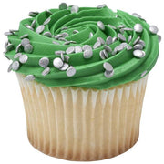 Silver Confetti Quins Sprinkles 19.5 oz Bakery Wholesalers