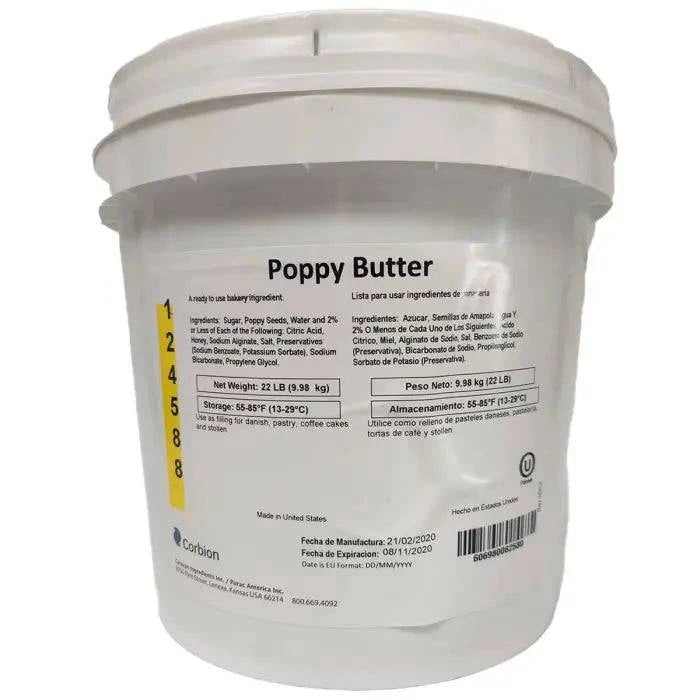 Caravan Poppy Butter 22# Bakery Wholesalers