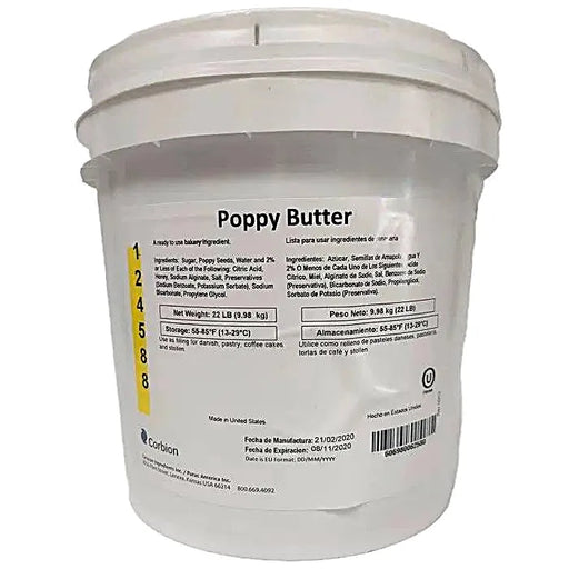 Caravan Poppy Butter 22# Bakery Wholesalers