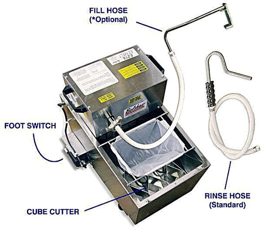 Belshaw EZMELT 18 Shortening Melter-Filter- comes standard with Fill and Rinse Hose Bakery Wholesalers