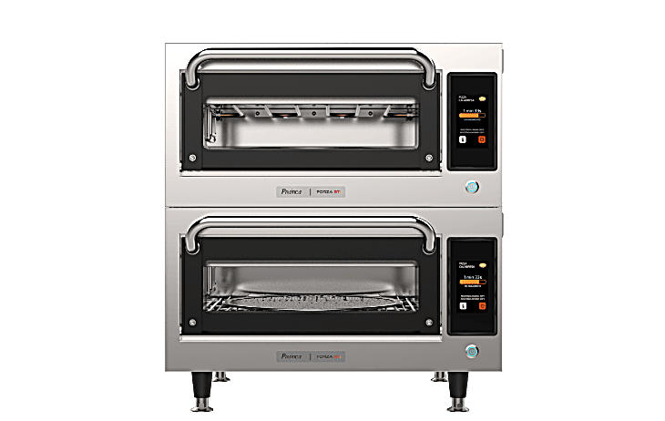 Prática FORZA STI Double-Stacked Ventless High-Speed Commercial Rapid Cook Oven, Countertop Design - Donut-Equipment.com