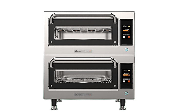 Prática FORZA STI Double-Stacked Ventless High-Speed Commercial Rapid Cook Oven, Countertop Design - Donut-Equipment.com