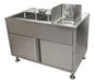 BK Resources Food Truck Wash Station with Legs – 3 Compartment Sink • Hand Wash Sink - Donut-Equipment.com