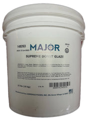 Lawrence Foods easy-to-use Supreme Donut Glaze 22# pail Bakery Wholesalers