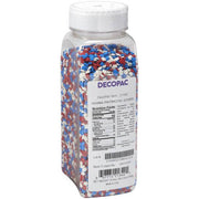 Patriotic Star Quins Sprinkles 16.5 oz Bakery Wholesalers