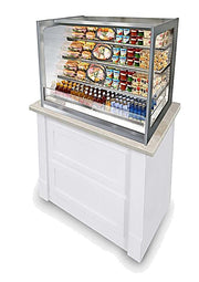 Federal Industries (ITRSS6026)-Italian Series Self Serve Drop-In Refrigerated Open Air Display with Shelves 208-240V - Bakery Wholesalers
