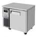 Turbo Air JUF-36-N J Series 36" Solid Door Undercounter Freezer w/ 1 Section & Side Mounted Compressor - Bakery Wholesalers