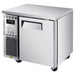 Turbo Air JUF-36S-N J Series 36" Narrow Depth Undercounter Freezer w/ 1 Section, Solid Door & Side Mounted Compressor - Bakery Wholesalers