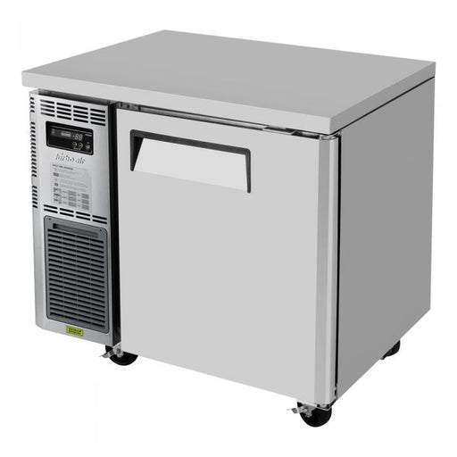 Turbo Air JUR-36-N6 J Series 36" Solid Door Undercounter Refrigerator w/ Side Mounted Compressor - Bakery Wholesalers