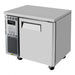 Turbo Air JUR-36-N6 J Series 36" Solid Door Undercounter Refrigerator w/ Side Mounted Compressor - Bakery Wholesalers