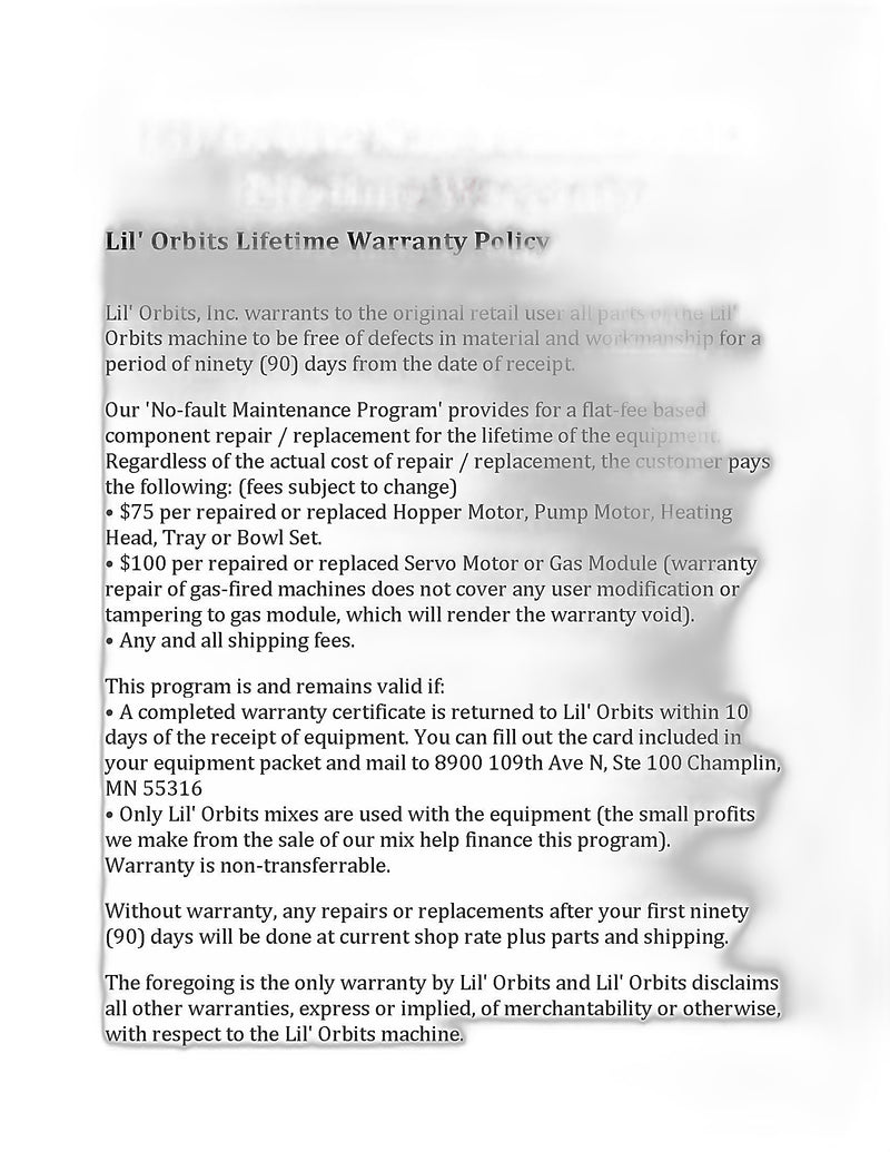 *Required Orbits Siphon Pump & Oil Can - Bakery Wholesalers