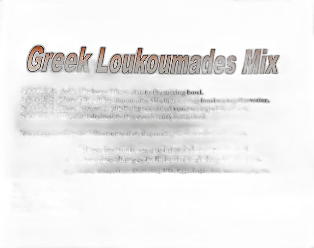 Greek Loukoumades Mix - 245 pounds- (7) - 35# Boxes - Bakery Wholesalers