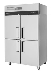 Turbo Air M3F47-4-N 51-3/4" M3 Series Reach-In Top Mount Insulated Freezer With 2 Sections And 4 Doors, 42.1 Cubic Feet, 115 Volts - Donut-Equipment.com