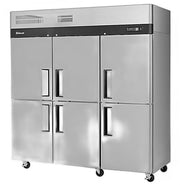 Turbo Air M3F72-6-N M3 Series 78" Solid Half Door Reach In Freezer - Donut-Equipment.com