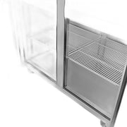 Turbo Air M3F47-4-N 51-3/4" M3 Series Reach-In Top Mount Insulated Freezer With 2 Sections And 4 Doors, 42.1 Cubic Feet, 115 Volts - Donut-Equipment.com