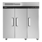 Turbo Air M3R72-3-N M3 Series 78" Solid Door Stainless Steel Reach-In Refrigerator - Bakery Wholesalers