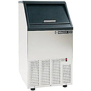 Maxx Ice 22" 135-Lb. Freestanding Icemaker - Stainless Steel Bakery Wholesalers