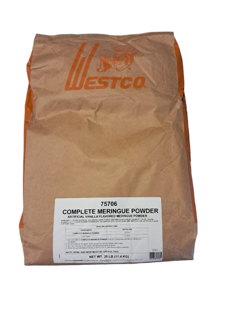 Westco Complete Meringue Powder 25 lbs - Bakery Wholesalers