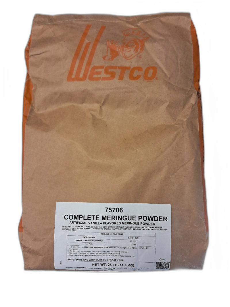 Westco Complete Meringue Powder 25 lbs - Bakery Wholesalers