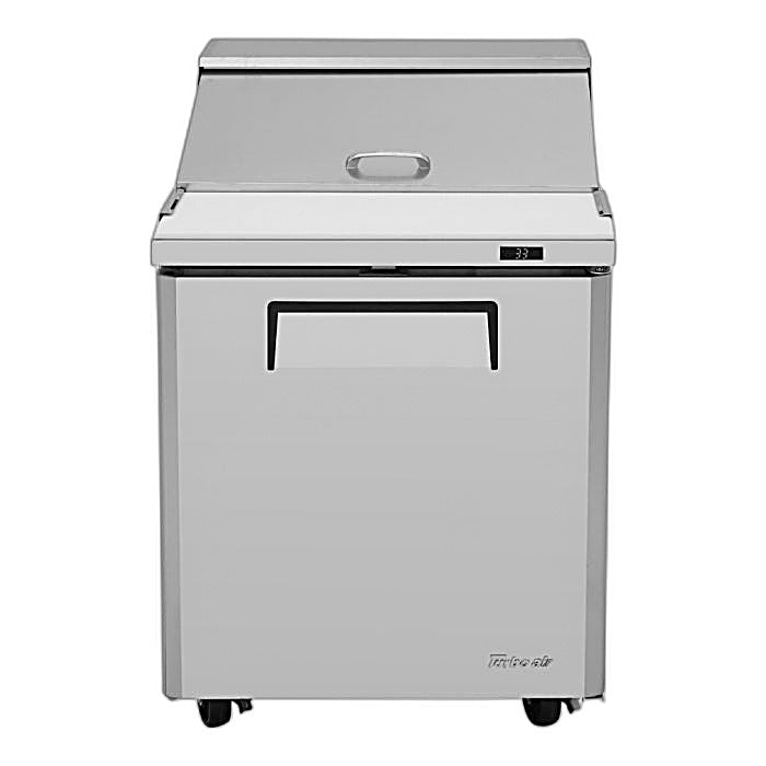 Turbo Air MST-28-N M3 Series 28" 1 Door Stainless Steel Refrigerated Sandwich Prep Table - Donut-Equipment.com