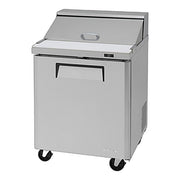 Turbo Air MST-28-N M3 Series 28" 1 Door Stainless Steel Refrigerated Sandwich Prep Table - Donut-Equipment.com