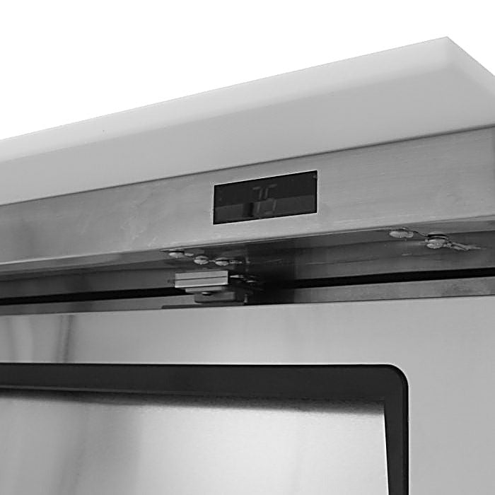 Turbo Air MST-36-15-N6 M3 Series 36" 2 Door Stainless Steel Refrigerated Sandwich Prep Table - Donut-Equipment.com