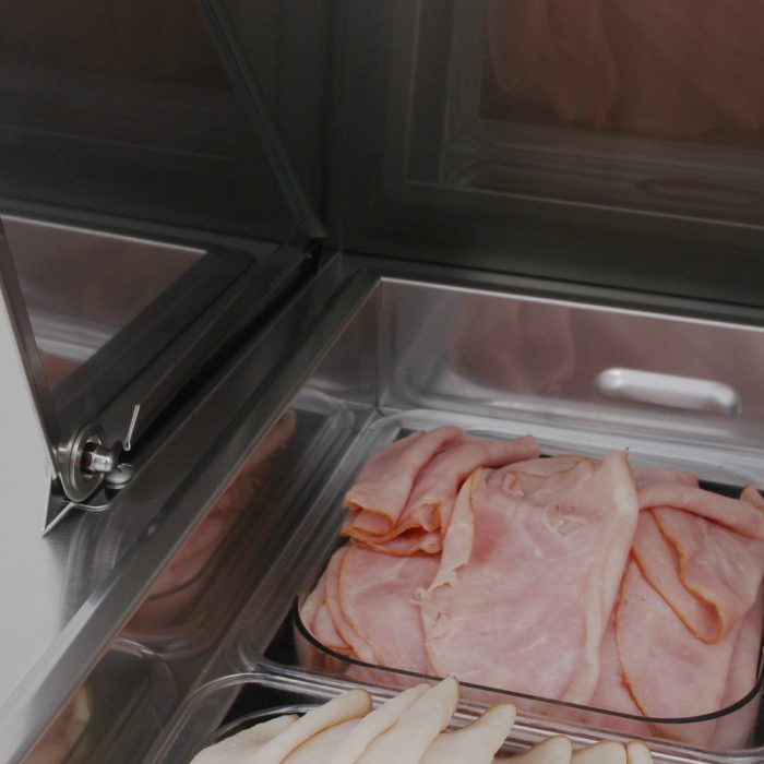 Turbo Air MST-60-24-N M3 Series 60" 2 Door Mega Top Stainless Steel Refrigerated Sandwich Prep Table - Donut-Equipment.com