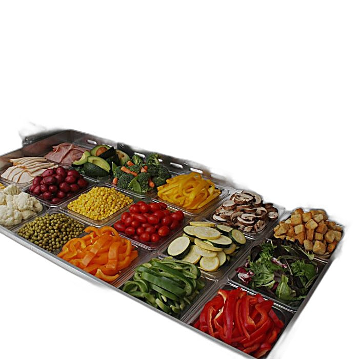 Turbo Air MST-48-18-N M3 Series 48" 2 Door Mega Top Stainless Steel Refrigerated Sandwich Prep Table - Donut-Equipment.com