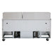 Turbo Air MST-72-30-N M3 Series 72" 3 Door Mega Top Stainless Steel Refrigerated Sandwich Prep Table - Donut-Equipment.com