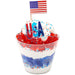 Red, White and Blue Nonpareils Sprinkles 30 oz Bakery Wholesalers