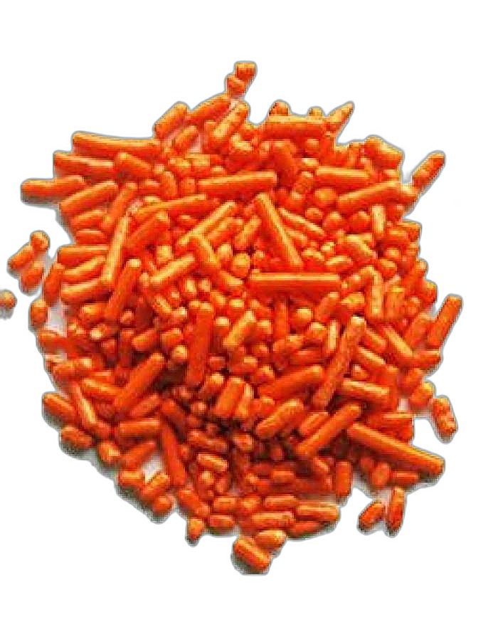 Orange Decorettes / Sprinkles / Jimmies Bakery Wholesalers