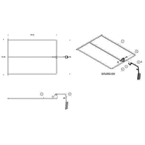 Submerger Screens For Belshaw Gas  Donut Fryers (24x24) Bakery Wholesalers