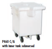 Faribo 461-1 Small Perforated Tank/Cover ONLY, 19"L x 19-1/2"W x 19"H, 15 Gallon - Bakery Wholesalers
