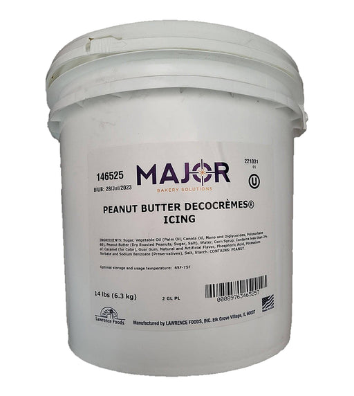 Peanut Butter Icing 14 Pounds Ready To Use Bakery Wholesalers
