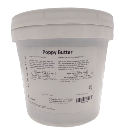 Caravan Poppy Butter 22# Bakery Wholesalers