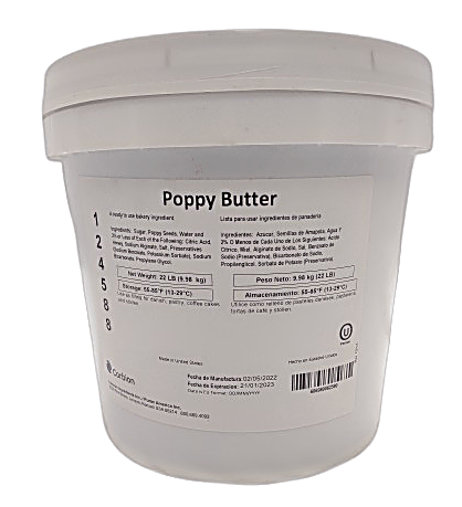 Caravan Poppy Butter 22# Bakery Wholesalers