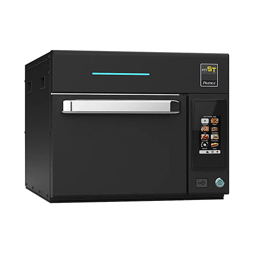 Prática FIT ST Black Single Electric Ventless High-Speed Commercial Speed Oven, Countertop Design - Donut-Equipment.com