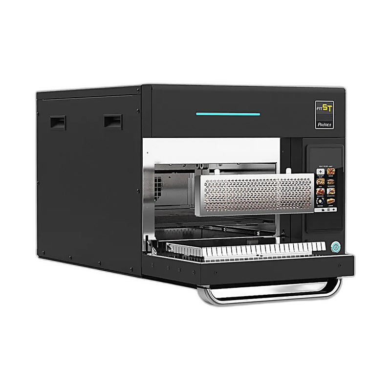 Prática FIT ST Black Single Electric Ventless High-Speed Commercial Speed Oven, Countertop Design - Donut-Equipment.com