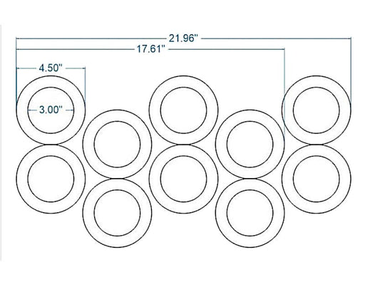 Rotary Round (NOT HEX) Donut Cutter for Machine Use (Custom Size) - Donut-Equipment.com