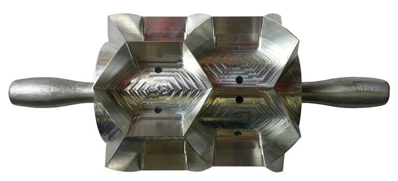 Junior Hexagon Two Row Bismark/Biscuit Cutter - Donut-Equipment.com