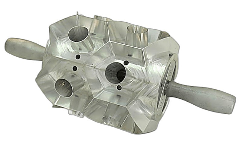 Junior Hexagon Two Row Donut Cutter with Larger 1-1/4 inch center hole - Donut-Equipment.com